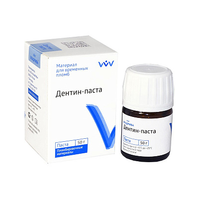 Дентин паста (цитрон) 50 гр